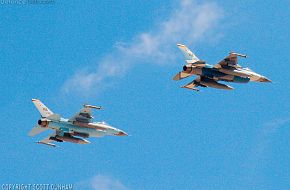 USAF F-16 Aggressor Fighter Aircraft