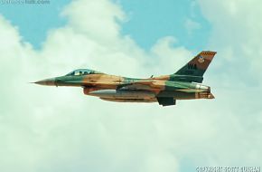 USAF F-16 Aggressor Fighter Aircraft