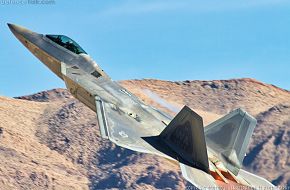 USAF F-22A Raptor Air Superiority Fighter