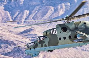 Mi-24P Hind-F Helicopter Gunship