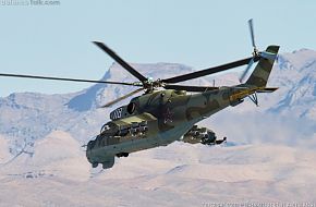 Mi-24P Hind-F Helicopter Gunship