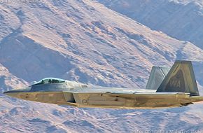 USAF F-22A Raptor Air Superiority Fighter