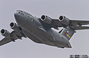 USAF C-17 Globemaster III Heavy Transport Aircraft