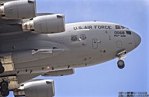 USAF C-17 Globemaster III Heavy Transport Aircraft