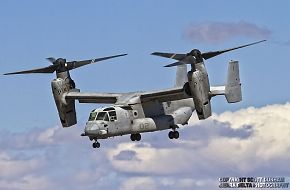 USMC MV-22 Osprey Tilt Rotor Aircraft