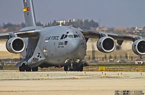 USAF C-17 Globemaster III Heavy Transport Aircraft