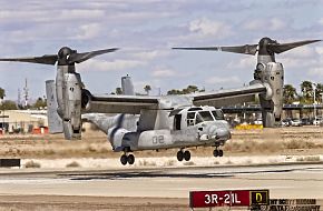 USMC MV-22 Osprey Tilt Rotor Aircraft