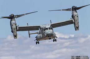 USMC MV-22 Osprey Tilt Rotor Aircraft