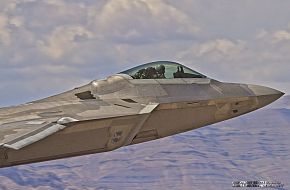 USAF F-22A Raptor Air Superiority Fighter Aircraft