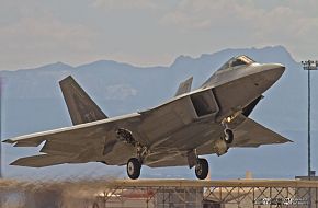 USAF F-22A Raptor Air Superiority Fighter Aircraft