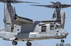 USMC MV-22 Osprey Tilt Rotor Aircraft