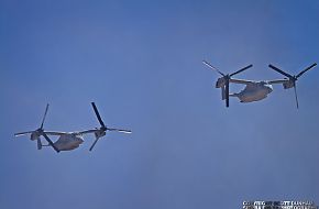 USMC MV-22 Osprey Tilt Rotor Aircraft