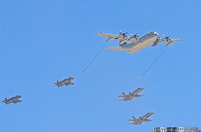 USMC KC-130J Super Hercules, F/A-18C Hornet, AV-8B Harrier