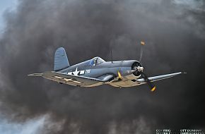 US Navy F4U Corsair Fighter Aircraft