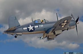 US Navy F4U Corsair Fighter Aircraft