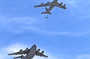 USAF KC-135 Stratotanker and C-17 Globemaster III