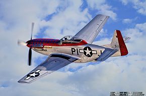 USAAC P-51 Mustang Fighter