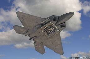 USAF F-22A Raptor Air Dominance Fighter