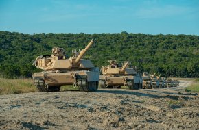 M1A2 Abrams SEPv3 main battle tanks