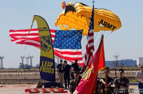 Opening Ceremonies 3rd MAW Color Guard