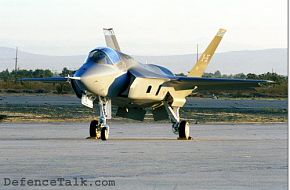 F35C estacionado.