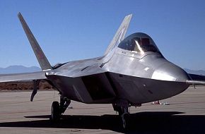 Lockheed Martin F-22 Raptor.