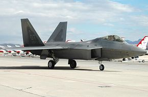 Lockheed Martin F-22 Raptor.