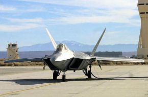 Lockheed Martin F-22 Raptor.