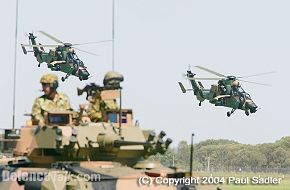 Aussie Tigers and ASLAV's...
