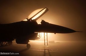 F-16 Sunset