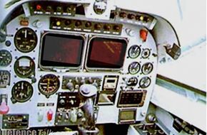 K-8 rear cockpit closeup