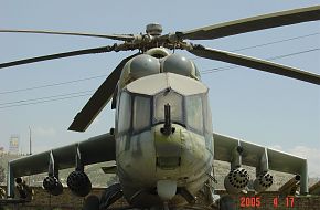 Mi-24 at the Omar Mine Museum