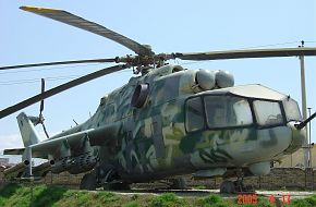 Mi-24 in Omar Mine Museum