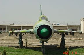 Su-7 in Omar Mine Museum, Kabul