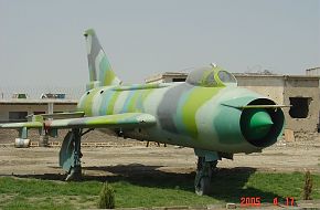 Su-7 in Omar Mine Museum, Kabul