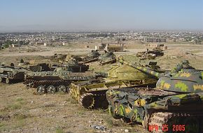 T-59s & APCs in Herat