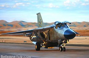 RAAF Amberley F-111 fitted with AIM-9M Sidewinder missile at Nellis AFB for