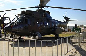 A Singaporean Super Puma Helo at Avalon Airshow