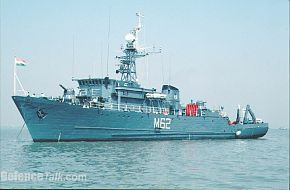 INS Porbandar (Pondicherry {Natya 1} Class Minesweeper)