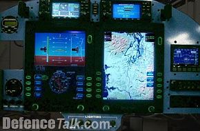 Javelin 5th Generation Trainer cockpit at paris airshow 2005