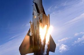 OVER GUAM -- An F-15E Strike Eagle