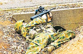 ADF "slant" weapon sight