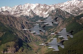 Mountain F-16s