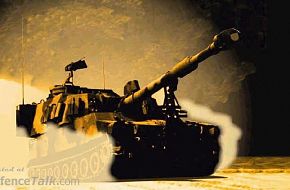 M109A6 Paladin Self Propelled Howitzer ( US Army )