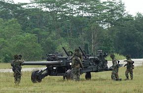 Light Weight Howitzer Pegasus, Singapore