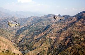 RAF Chinooks on Ops