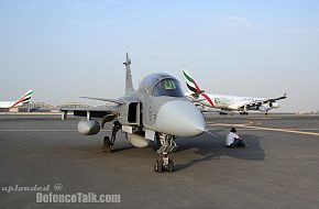 Gripen JAS 39 Fighter - Arrives for Dubai Air Show