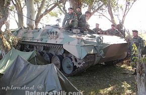 Exercise of the Cpo Ej II - Argentine Army