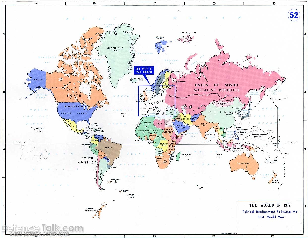Maps World War One DefenceTalk Forum