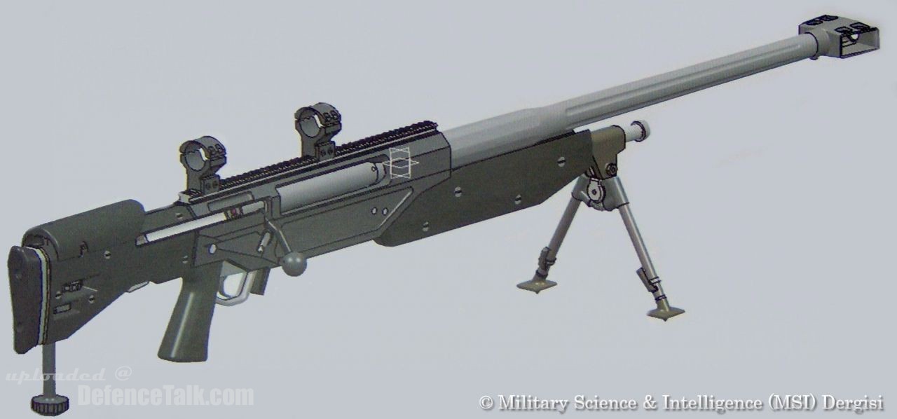 12.7 mm  50 cal. Sniper Rifle - Producer Kalekalip